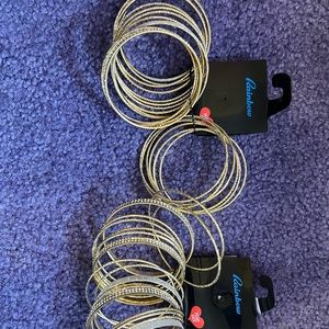 Plus size bangle bracelets